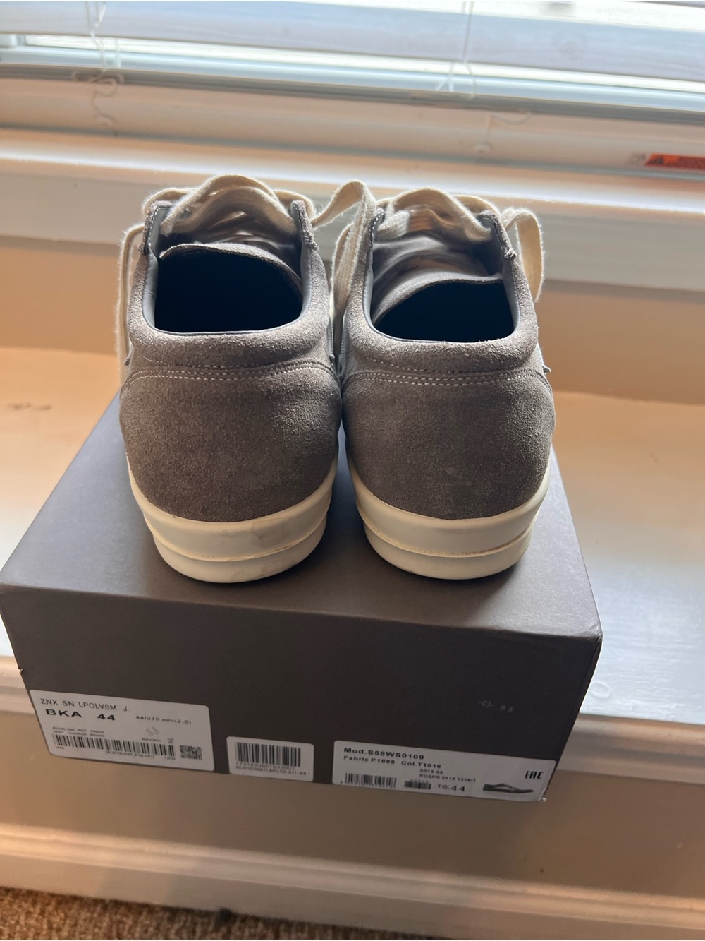 Rick Owens Canvas Light Brown Men Size 11 - Picture 6 of 9